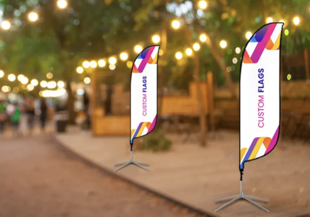 Why Custom Flags Are a Great Choice for Outdoor Advertising