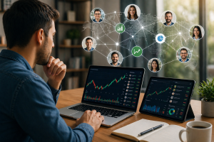 Image 1 of How Social Trading Is Changing the Way People Approach Financial Markets